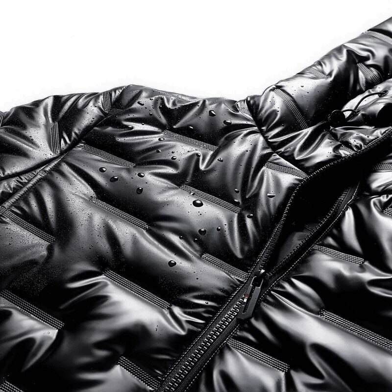 Winter Parkas Jacke Männer Warme Schnee Jacke Männer Mit Kapuze glänzend Parkas Wasserdichte Windjacke Männer Plus Größe M-6XL Chaqueta hombre