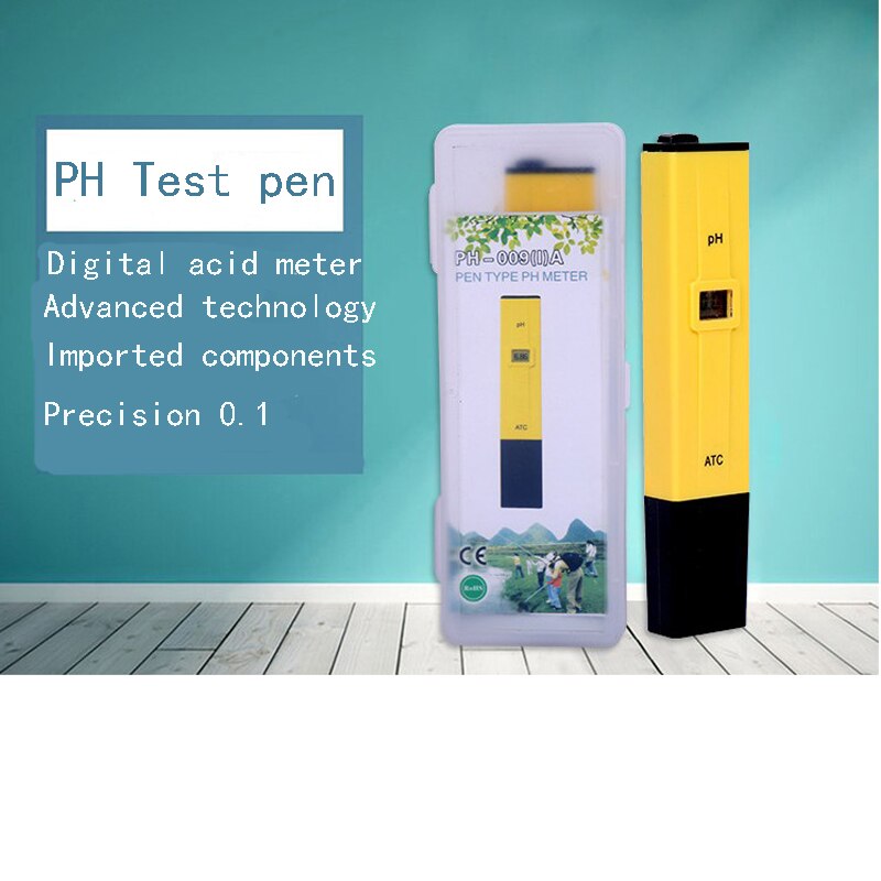 Ph-pen-test pen zuurgraad meter ph-meter draagbare pH hoge precisie aquarium water test pen burst