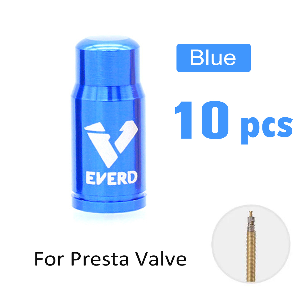 4 IN 1 Ventiel Remover Tool en Aluminium Fiets Presta Ventieldop Schrader Kleppendeksel Stofdicht voor MTB Racefiets: Sky Blue