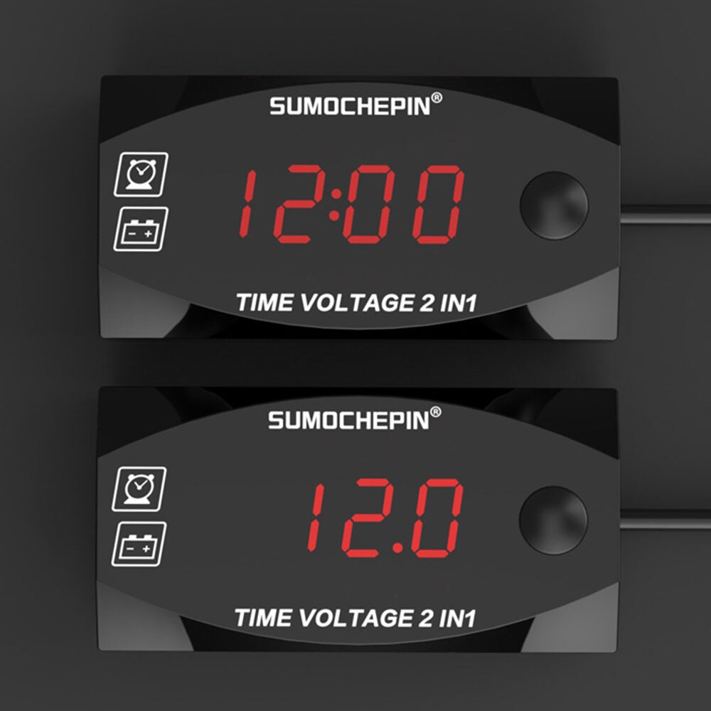 Nuovo Misuratore Di Tensione LED Digitale 5V-48V, Indicatore - Foto 11