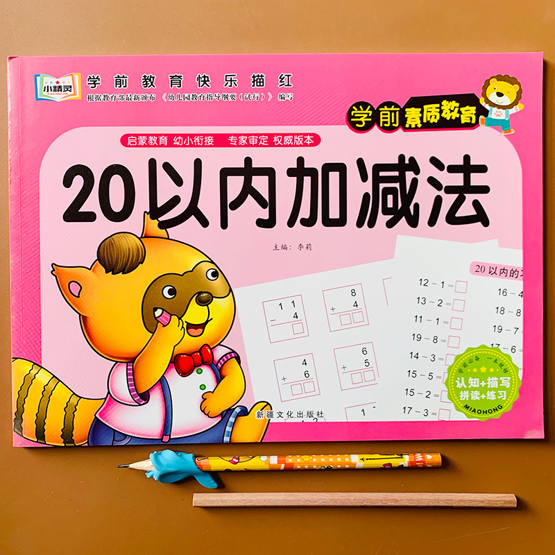 Puzzle Addition Subtraction Horizontal Vertical Oral Arithmetic Problem Card Exercise Book Children Number Books Art 2022