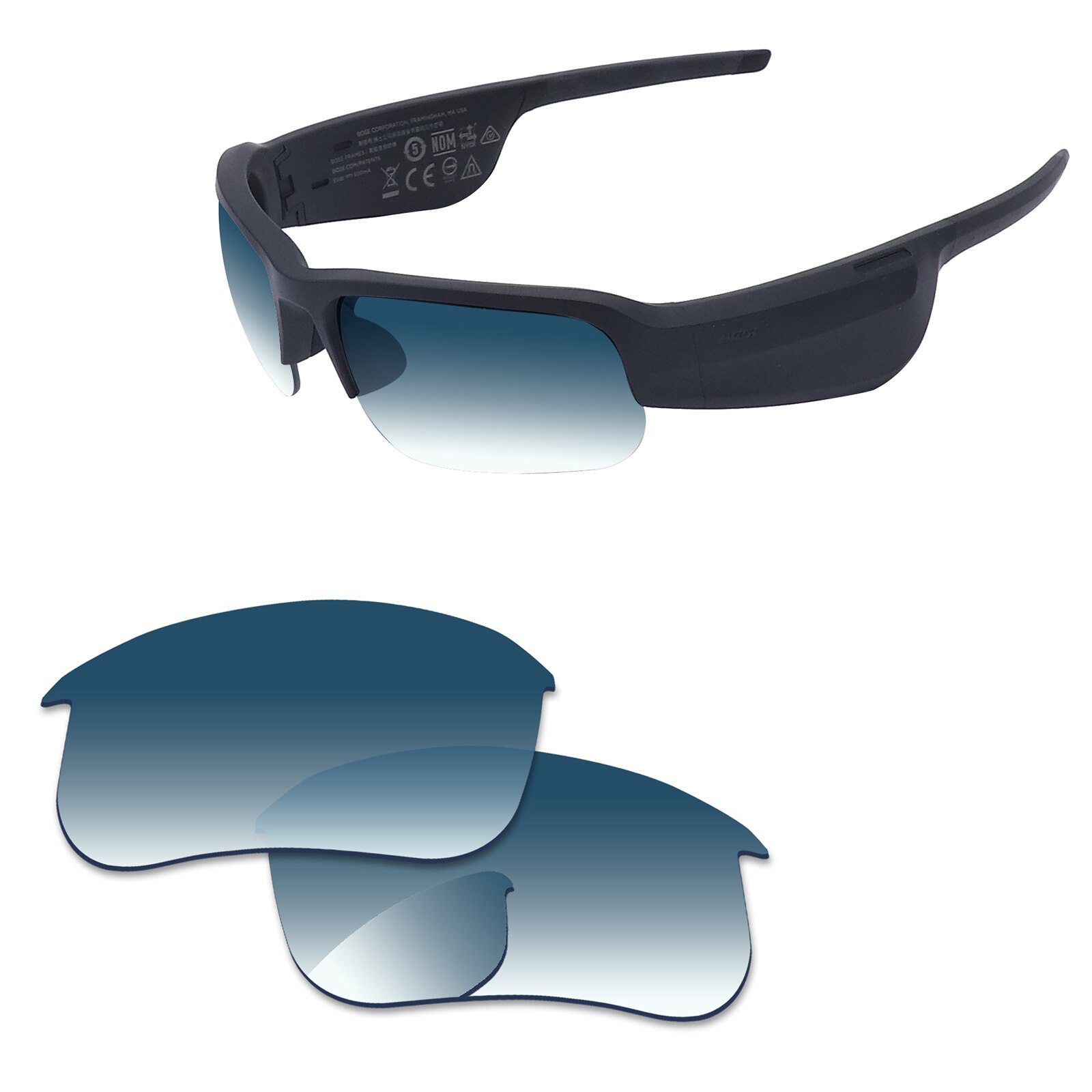 Alphax Replacement Lenses for Bose Tempo Sunglasses Polarized - Multiple Options