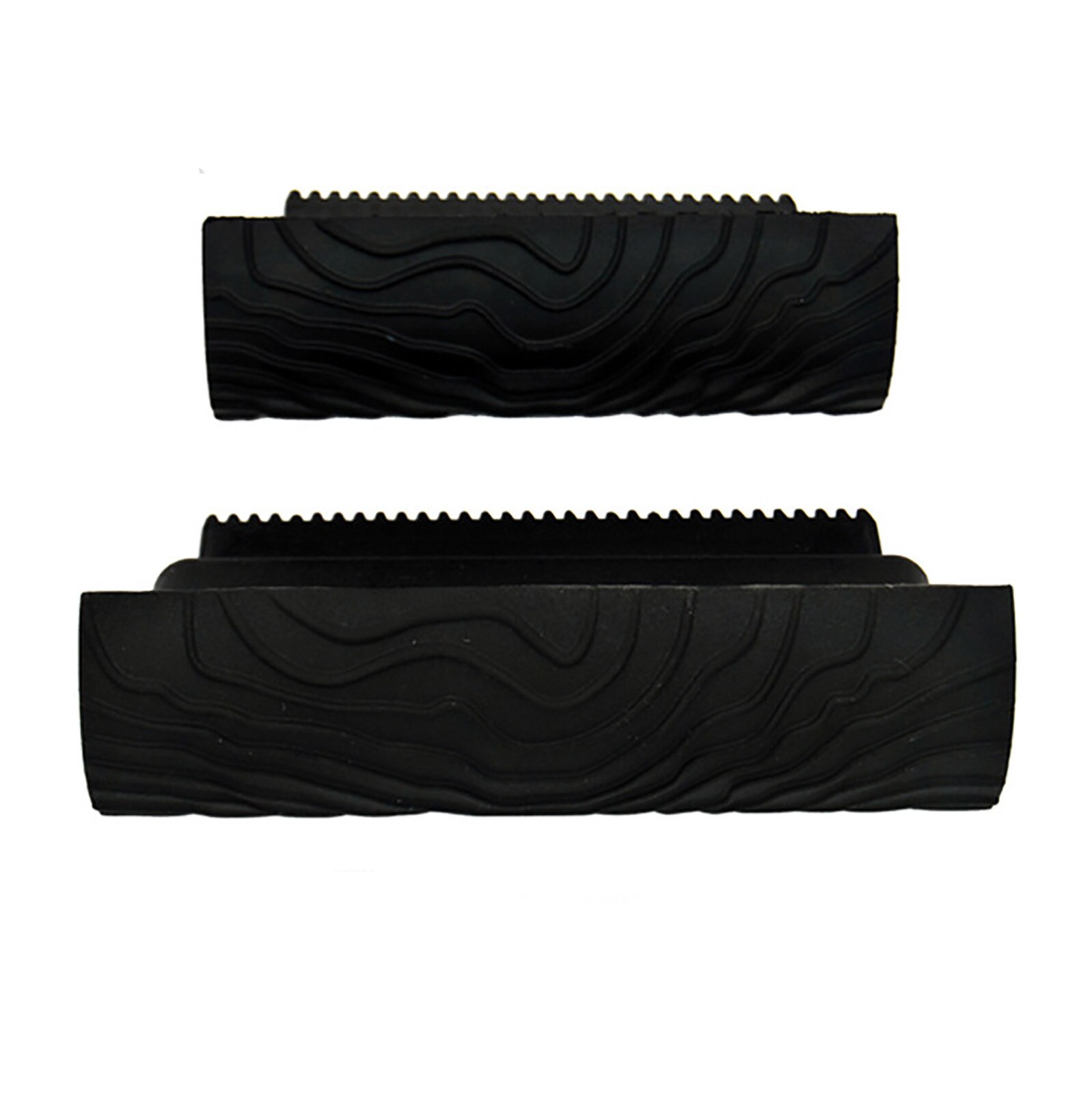 40# 2pcs Rubber Paint Roller Imitation Wood Graining Pattern Wall Texture Art Rubber Wood Grain Painting Tool Home Decoration: C