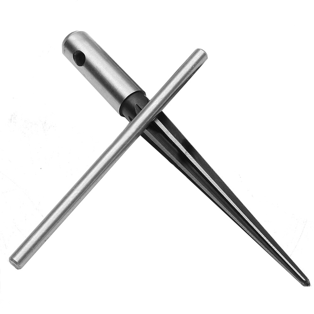 2PCS Mayitr Handheld Tapered Reamer Set 1/8-1/2 Inch Bridge Pin Hole Tapered Reamers Machinist Luthier Tools