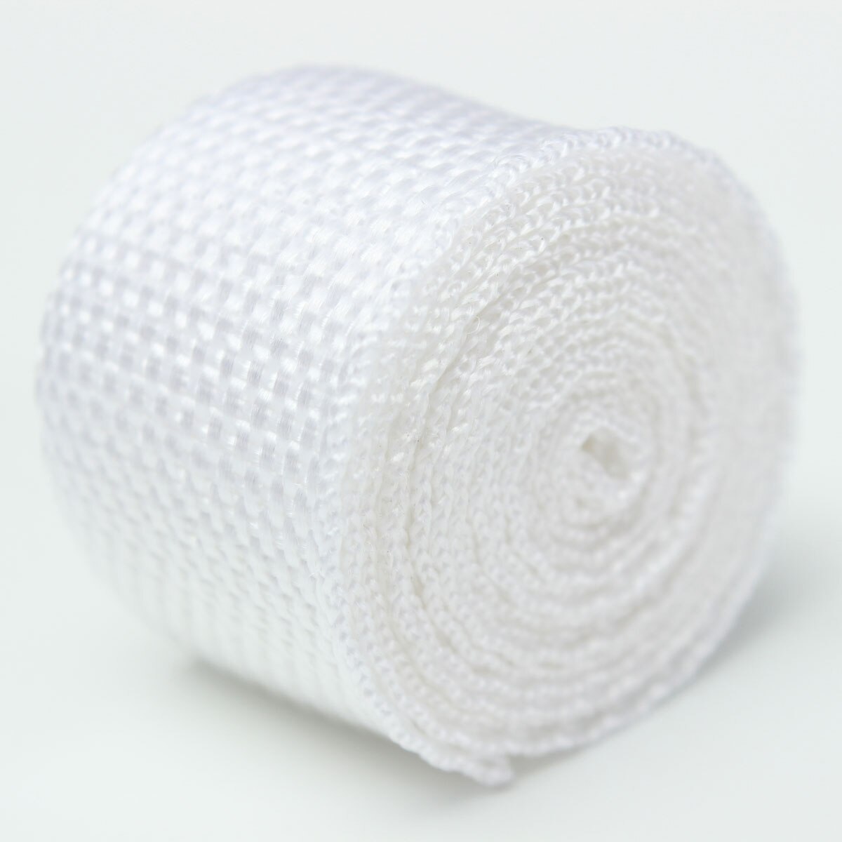 25 x 1000mm nylon nauha diy reppu askartelu kiinnitysteippi tee itse ompeluvyöt kodin sisustukseen laukun osat nauhanauha: Valkoinen