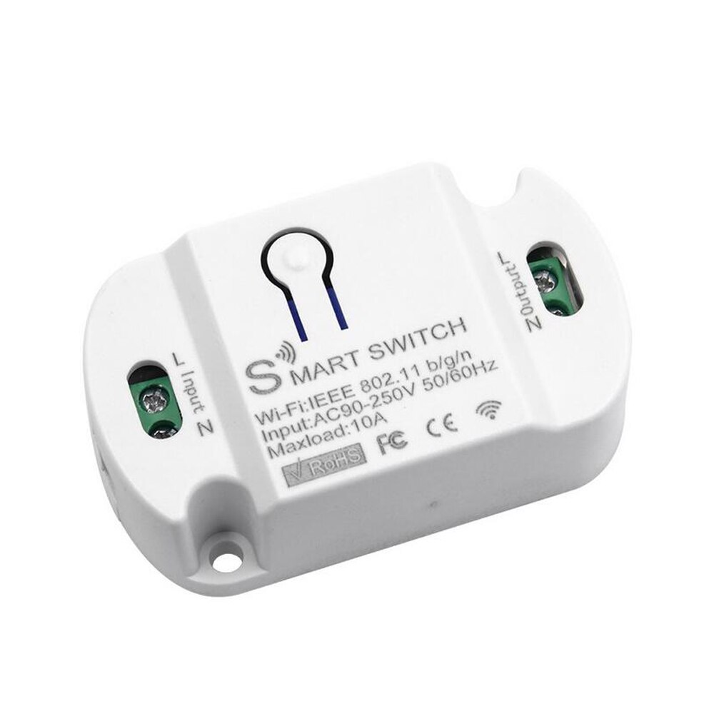 Tuya Alexa Google Home Wifi Switch Domotica Smart Switch Timer DIY Wireless Switches Smart Home Automation Compatible: Default Title
