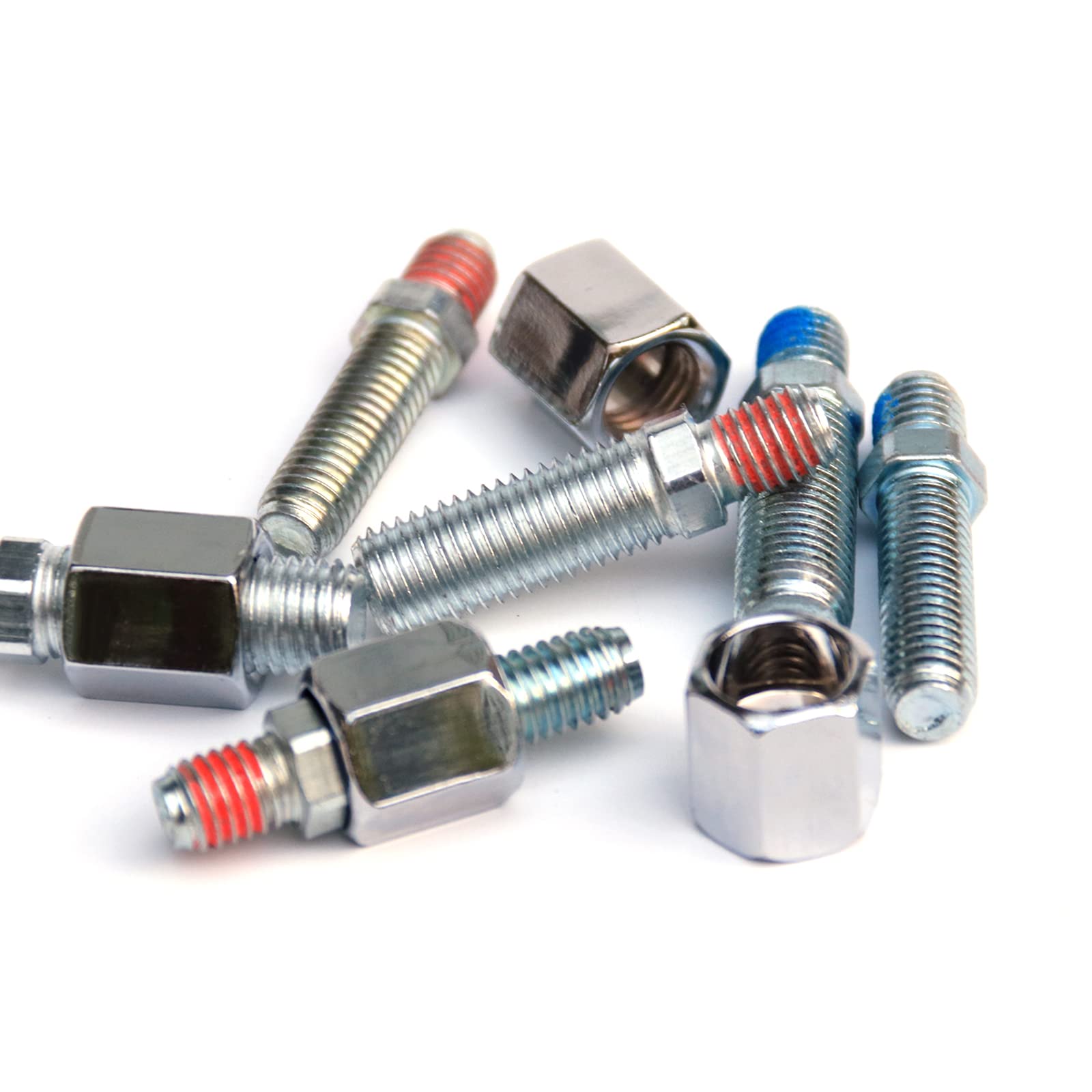 Accesorios para manillar de espejo de motocicleta, tornillo de perno de 8 mm a 10 mm, adaptador de rosca para bicicleta eléctrica, moto, scooter, ciclomotor, supermoto...