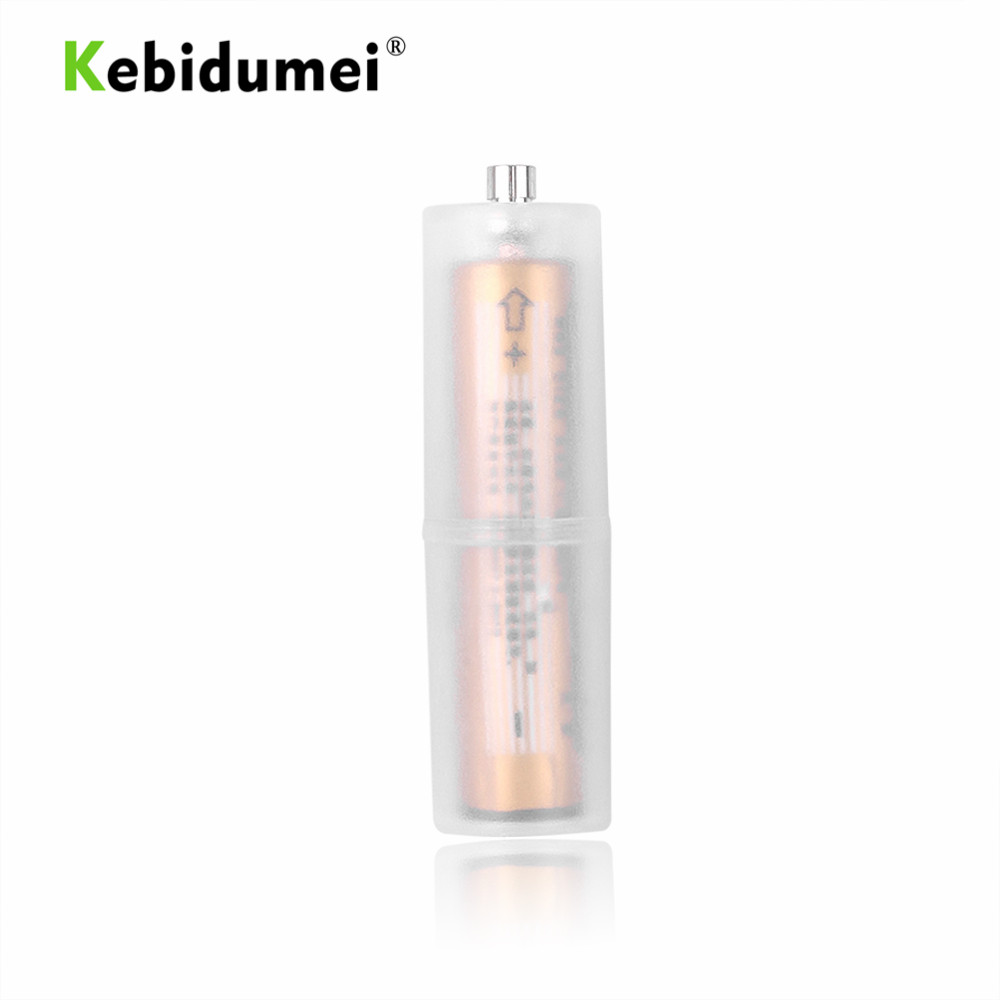 Kebidumei 1PC AAA a AA Dimensioni Cella Della Batteria del Convertitore Adattatore Adattatore Batterie titolare Custodia in Plastica interruttore tutto&#39;ingrosso