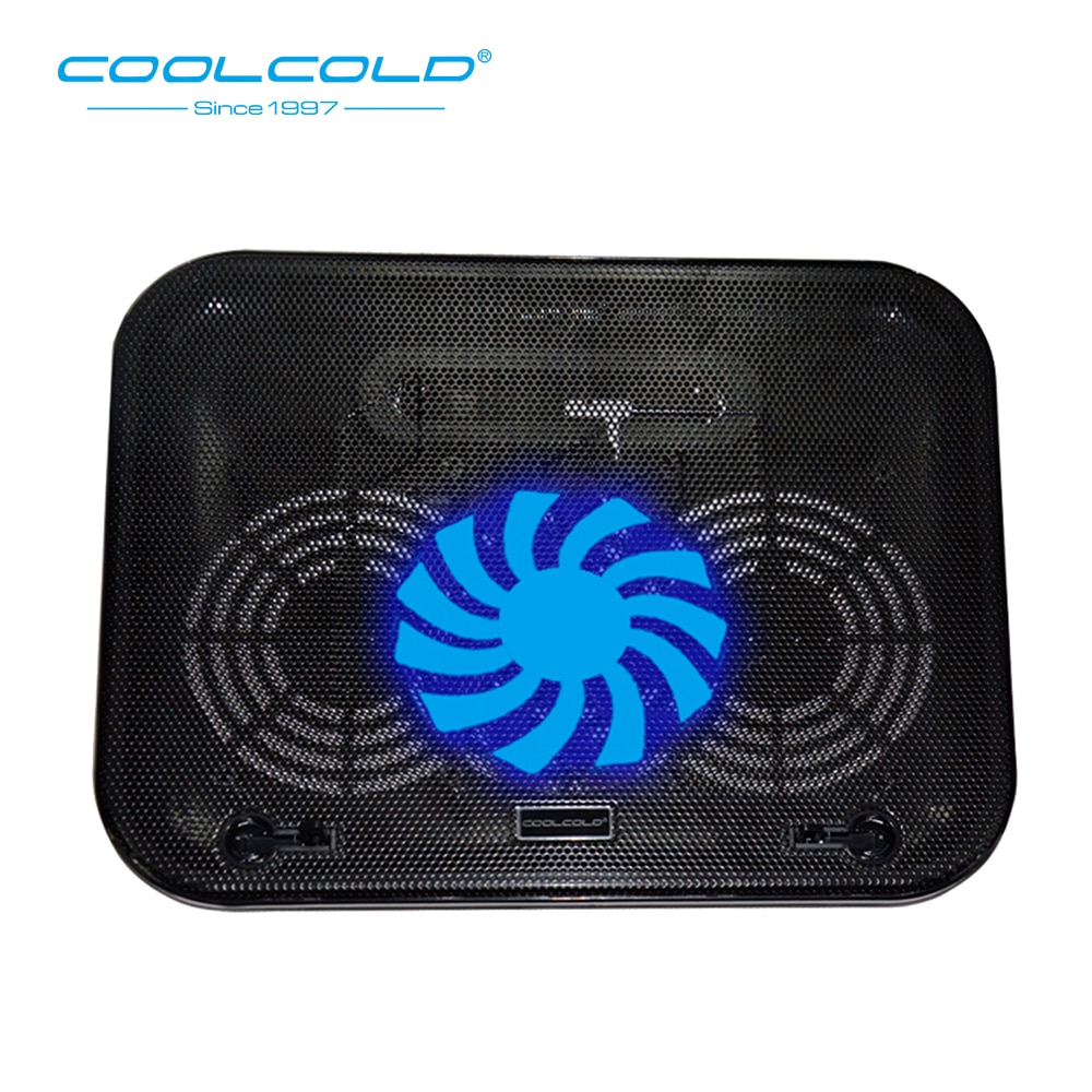 Coolcold Super Laptop Cooler Cooling Pad Usb Ventilator Stand Notebook Cooling 5V Stand Voor 11-15.6 Inch Cooler notebook