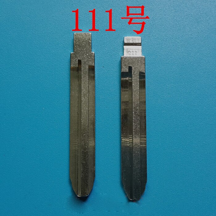 Nr. .111 udskiftningsnøgleblad til subaru modificerede foldebilnøgleemner