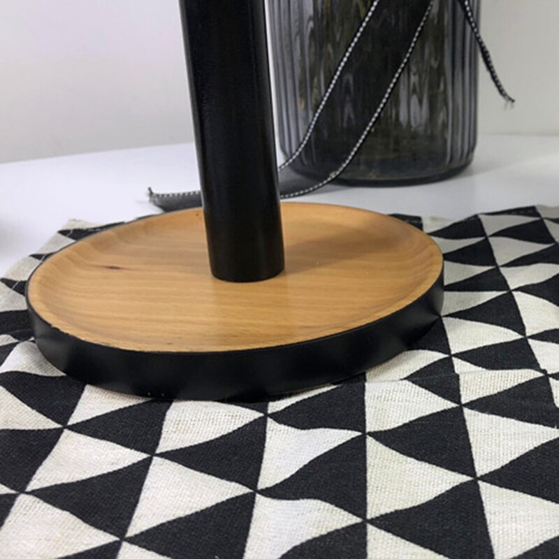 Estante de madera para colgar tazas, estante para vasos con 6 ganchos, soporte de madera para tazas de té o café, soporte blanco