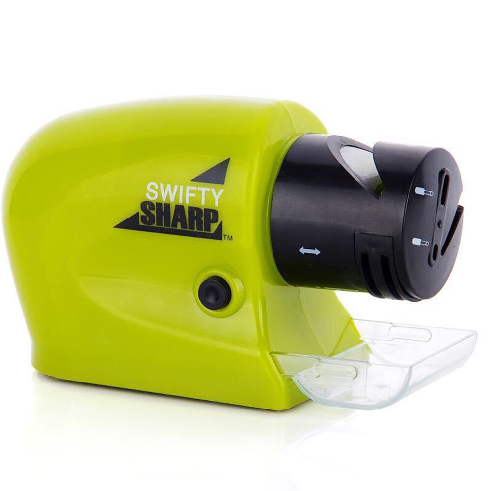 Multifunction Electric Knife Sharpener Motorized Kitchen Knife Grinder Sharpening Stone Automatic Knife Ginder Accessories: Electric sharpener