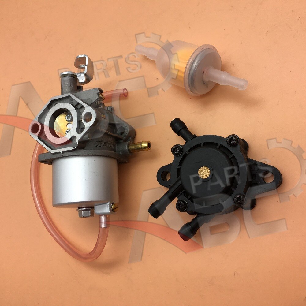 Carburetor 037 17561 W/ Fuel Pump Oil Filter For Club Car DS Gas Golf Cart