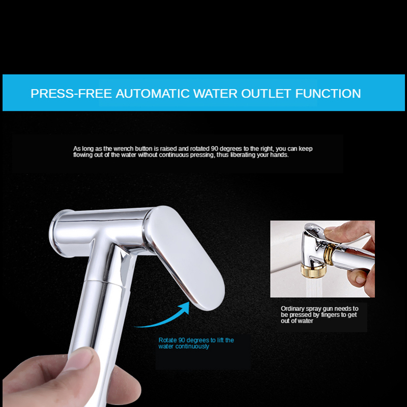 Main toilette eau vaporisateur cul nettoyant Anal douche Bidet accessoire pulvérisateur Portable poche Ducha Higienica Limpieza Douchette