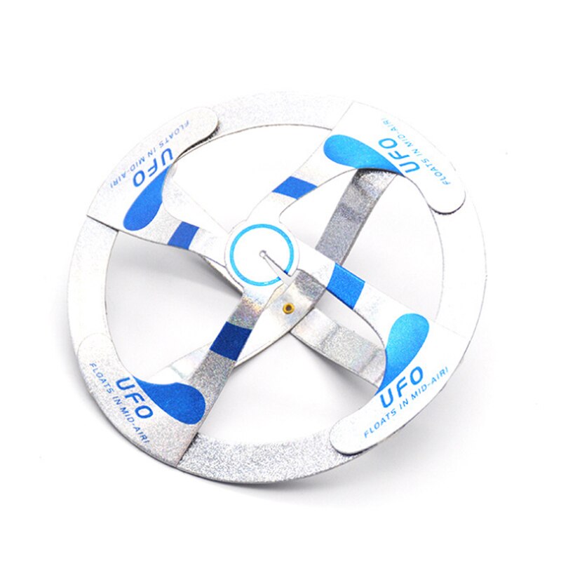 Fantástico juguete de aire OVNI flotante platillo volador flotante atrezzo magia mágico niños juguetes Nuevos: 13cm