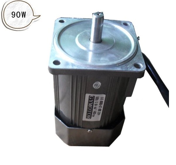 AC 220V 90W Single phase Constant speed motor without gearbox. AC high speed motor,