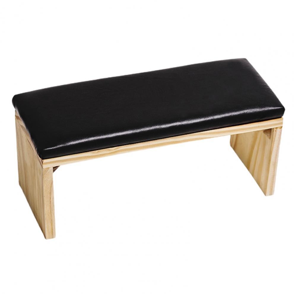 Soporte de almohada para uñas, accesorio útil para manicura, soporte para muñeca, delicado: Black
