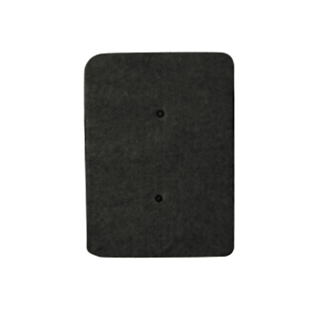 50 stk/parti smykker øreringe ørestikker hængende holder display hænge papir pap kort kraftpapir pakke til fest 2.5*3.5cm: Sort