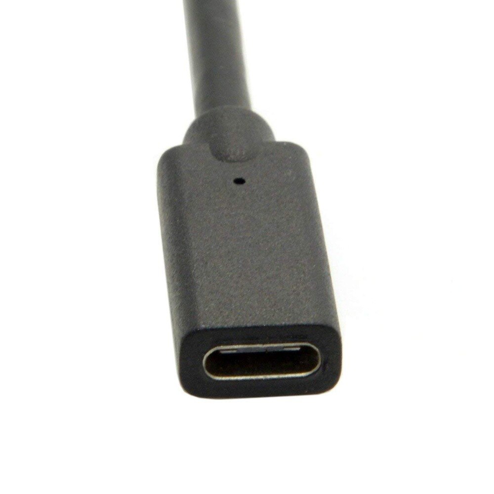 30cm usb type c forlængerkabel usb 3.1 usb-c han til hun forlænger ledning forlængerledning stik dock til macbook og google