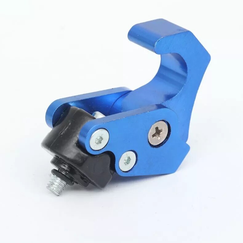 Accessoires moto CNC usinage casque crochet: Bleu