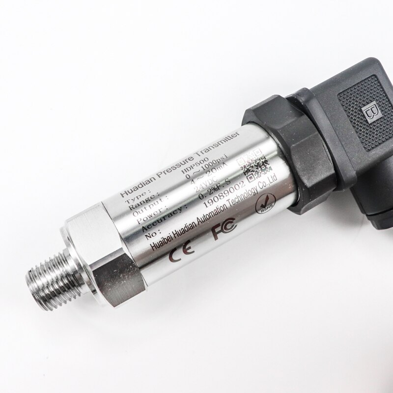 400 bar Hydraulic Oil Pressure Transmitter Explosion-proof 4 20mA Oil Test Bench Pressure Sensor