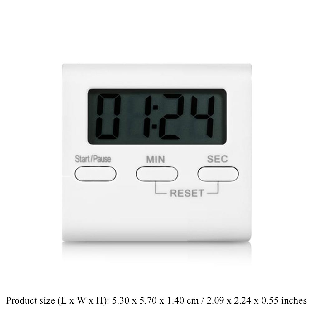 LCD Screen Digital Kitchen Countdown Timer Cooking Alarm For Cooking Sports Office 1PC J3