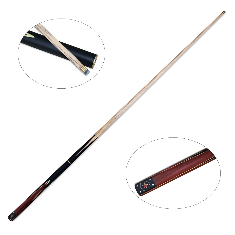 Stock 3/4-Piece 145cm 9mm 10mm Snooker Billiard Training House cue for Snooker Club