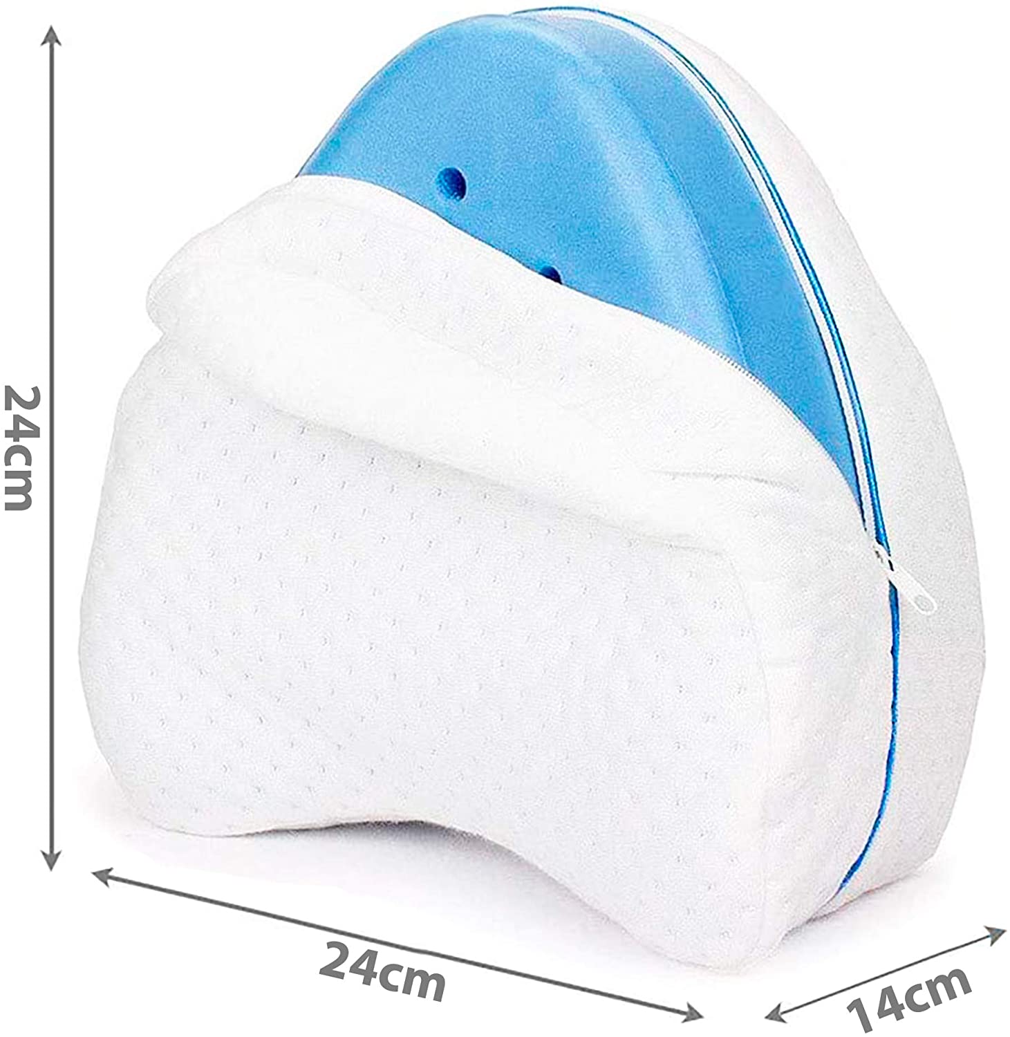 ALMOHADA PARA PIERNAS LEG PILLOW prevenga ciática especial para rodillas piernas cansadas DORMIR COJIN