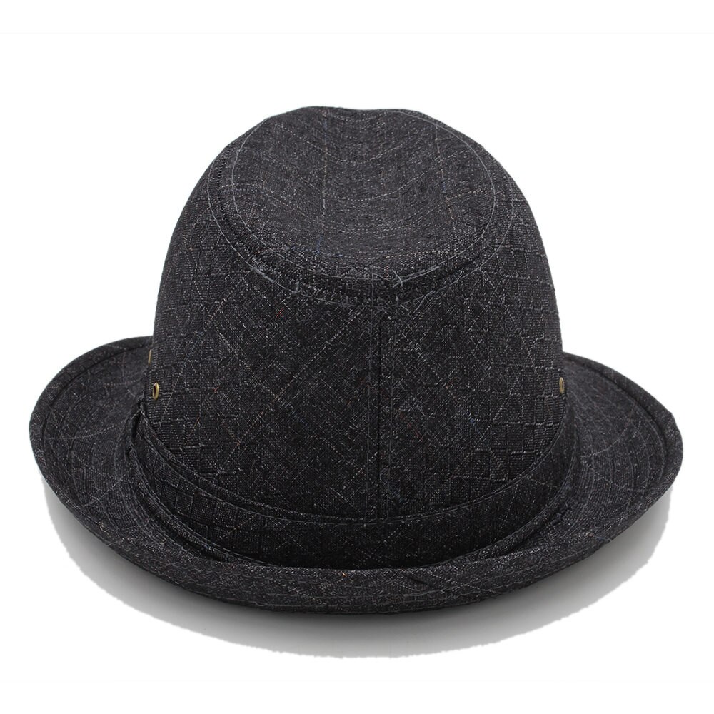 Men Fedora hat with 4Size 57 58 59 60CM Big Size Gentleman Dad Beach Homburg Church Jazz Hat Father A0064-XSJ