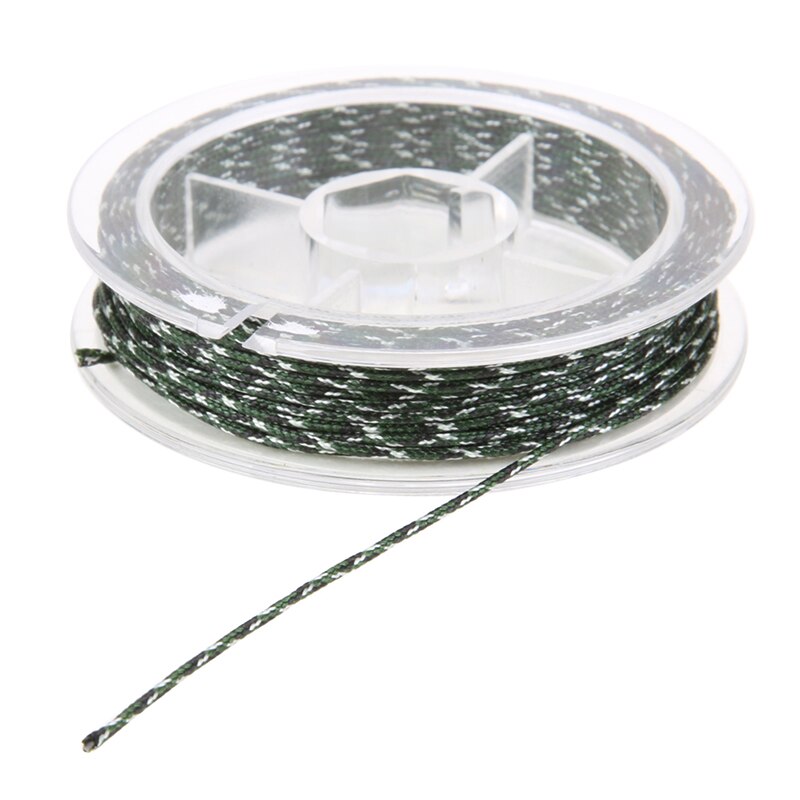 High Strength Fishing Line 45lb 5m Leadcore Braided Camouflage Carp Hair Rigs Lead Core Fishing Tackle Fishing Accessories