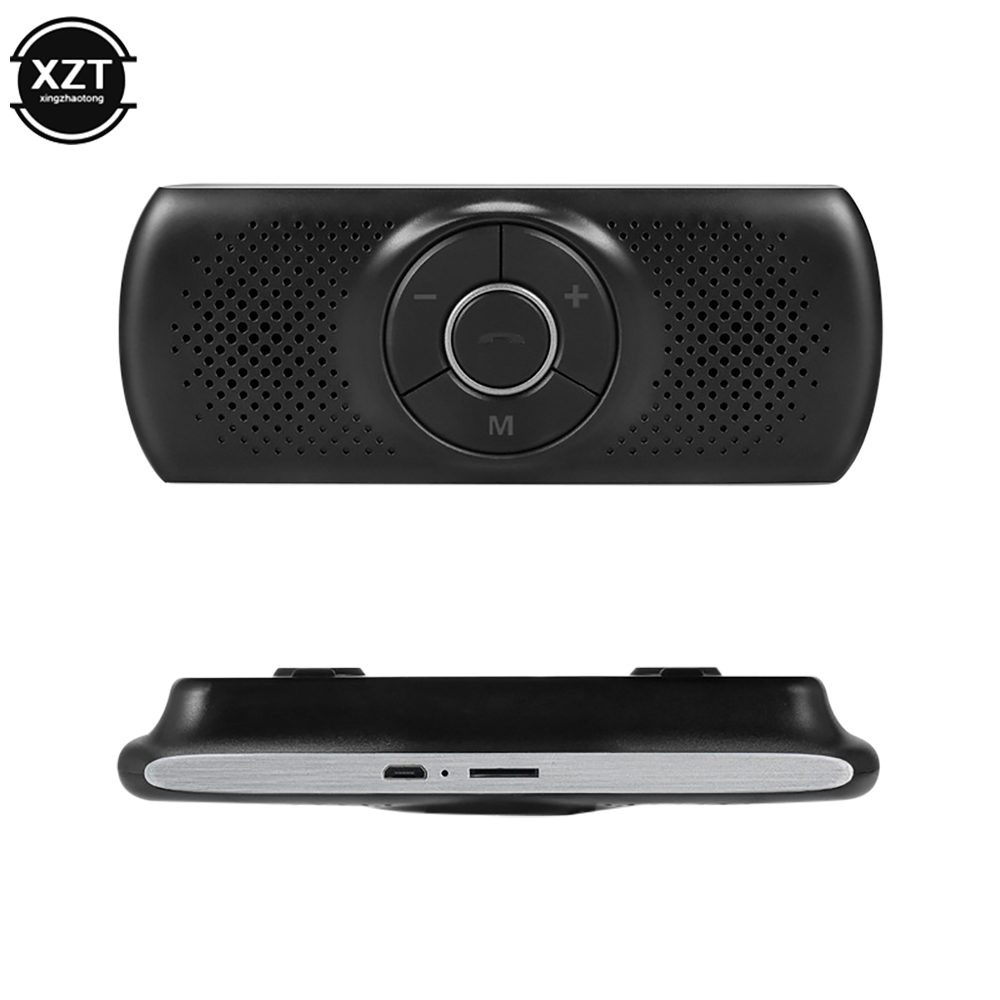 Drahtlose Bluetooth Car Kit Freisprecheinrichtung Freisprecheinrichtung Sonnenblende Telefon Lautsprecher Auto Bluetooth Musik Player Audio Receiver Zubehör
