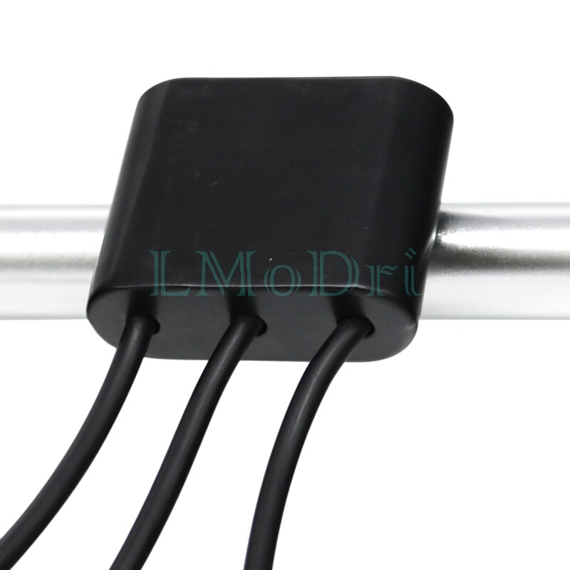 LMoDri Motorcycle Switch 22mm Handlebar Switches Headlight Hazard Brake Fog Light ON-OFF Aluminum With Indicator Modified DIY