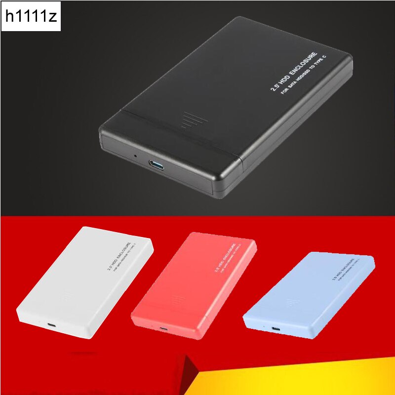 2.5 Inch USB3.1 Hdd Harde Schijf Case Type-C Om SATA3.0 Externe Hdd Harde Schijf Behuizing Ssd Behuizing computer Accessoires