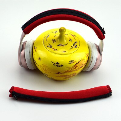 Substituição headset headset peças de reparo plástico escudo feixe para solo 3.0 fone ouvido bluetooth para solo3.0 sem fio: Red protective case