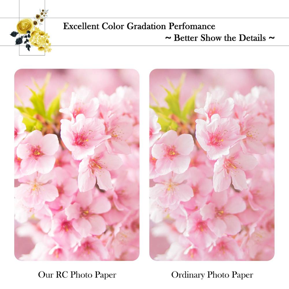 A4 Fotopapier Gloosy Waterdicht Inkjet Printing 100 Sheets Voor High End Fotografie