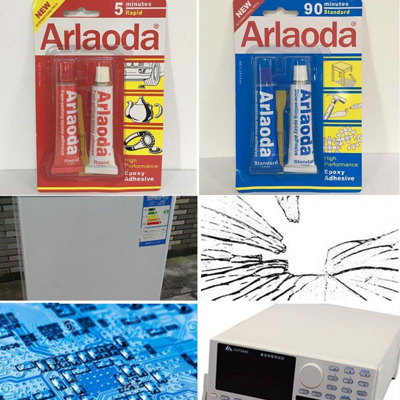 2 minuten Aushärtung Super Flüssigkeit Araldite 2 teile/satz 90 Minuten Metall Klebstoff Schreibwaren AB Epoxy AB Leim Klebstoff kleber
