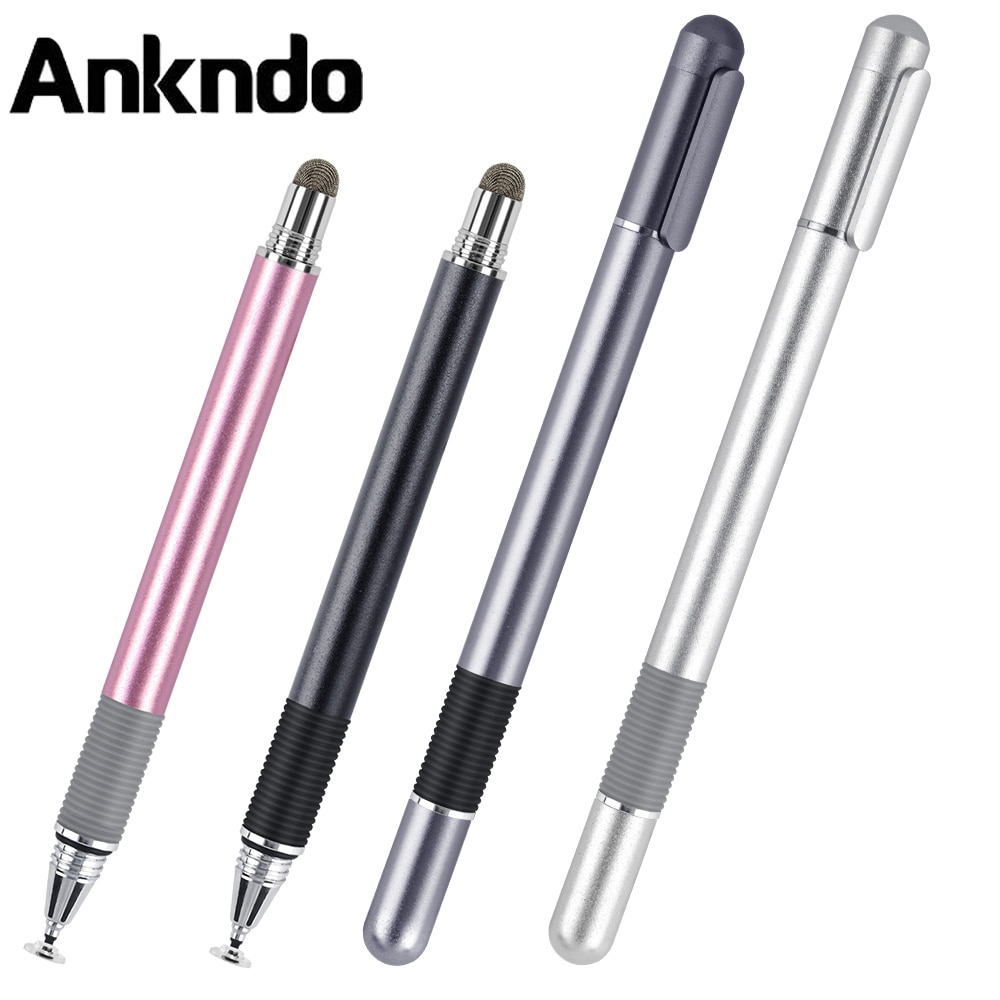 Ankndo Stylus Pen Voor Telefoon Tablet Pen 2 In 1 Scherm Touch Pen Laptop Tekening Potlood Smartphone Oppervlak Pen Voor xiaomi Samsung