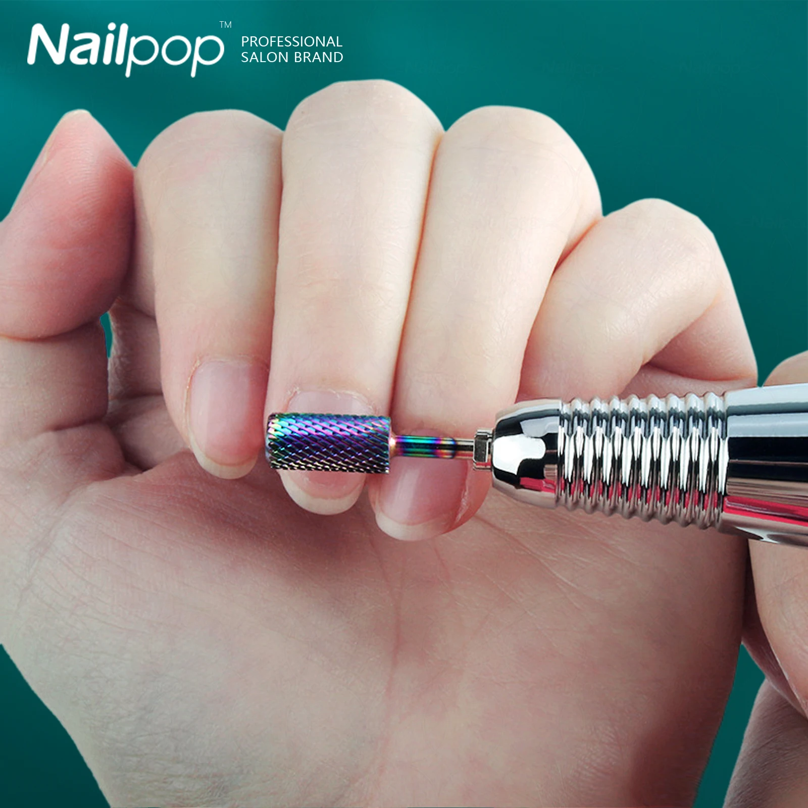 Nailpop-brocas para uñas para taladro eléctrico, accesorios para máquina de manicura, equipo, fresa, limas para uñas, herramientas para quitar Gel