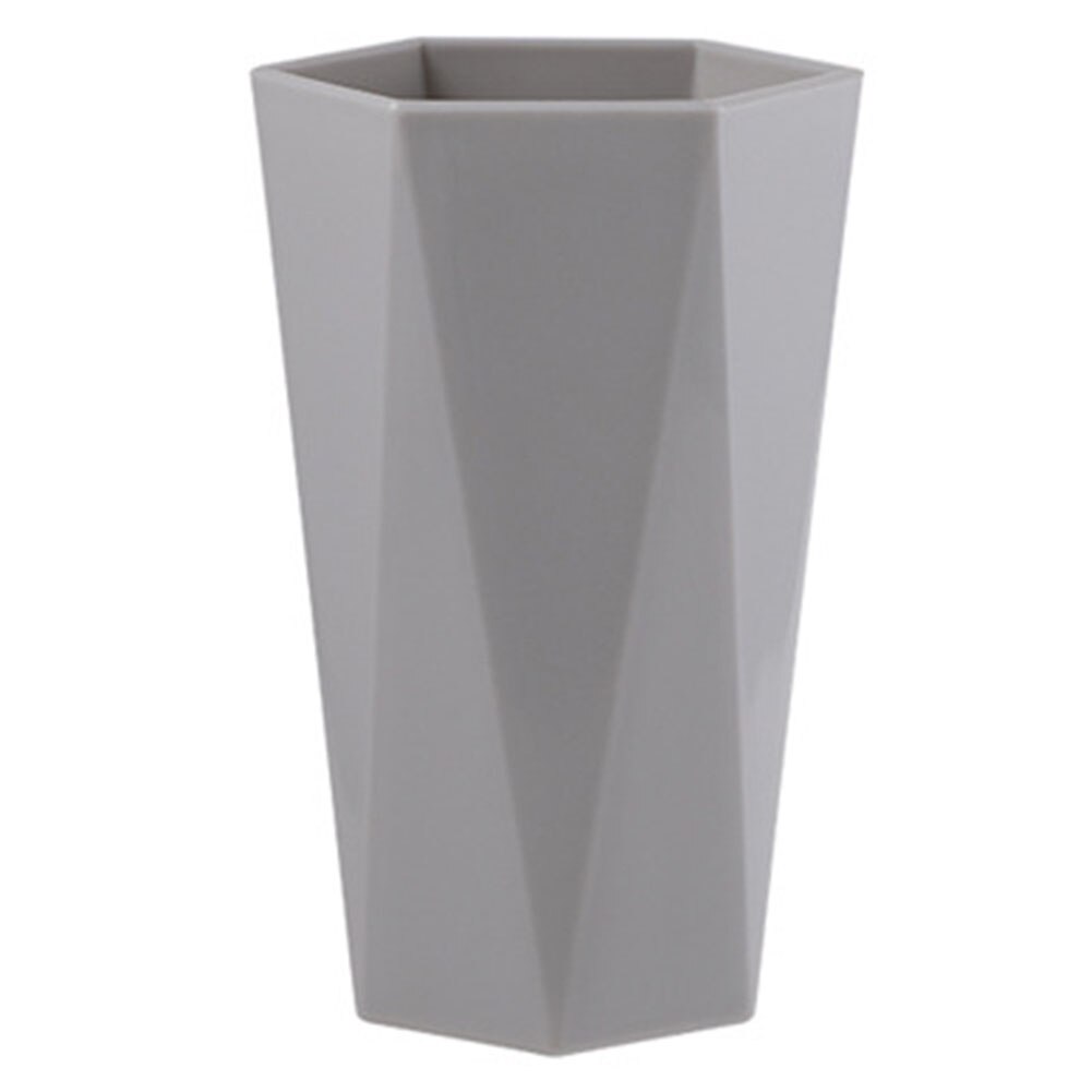 1pc ronde bekers voor tandenborstels in de badkamer, eenvoudige, effen beker, veilige beker voor tandenborstels: Grijs / 400ml-1 stuks
