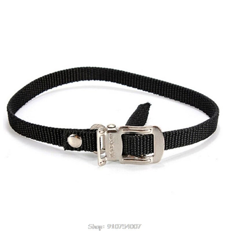 1pair Cycling MTB Road Bike Pedal Toe Clip Strap Belts Shoe Harness Cycling Shoes Casing Holder Band Strip D18 20
