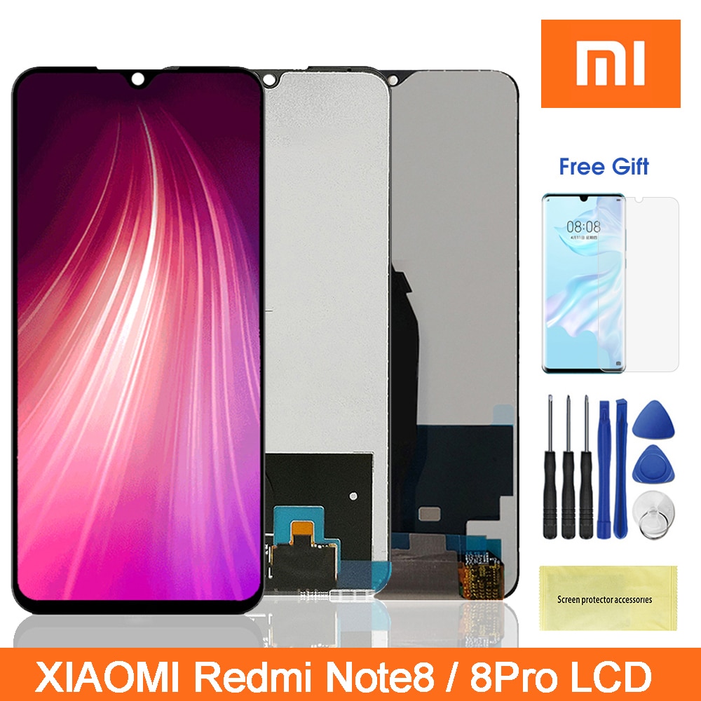 Note8 Pro Lcd Per Xiaomi Redmi Note8 Pro Display lcd Touch Screen Digitizer Assembly di Ricambio Per Redmi Nota 8 Lcd