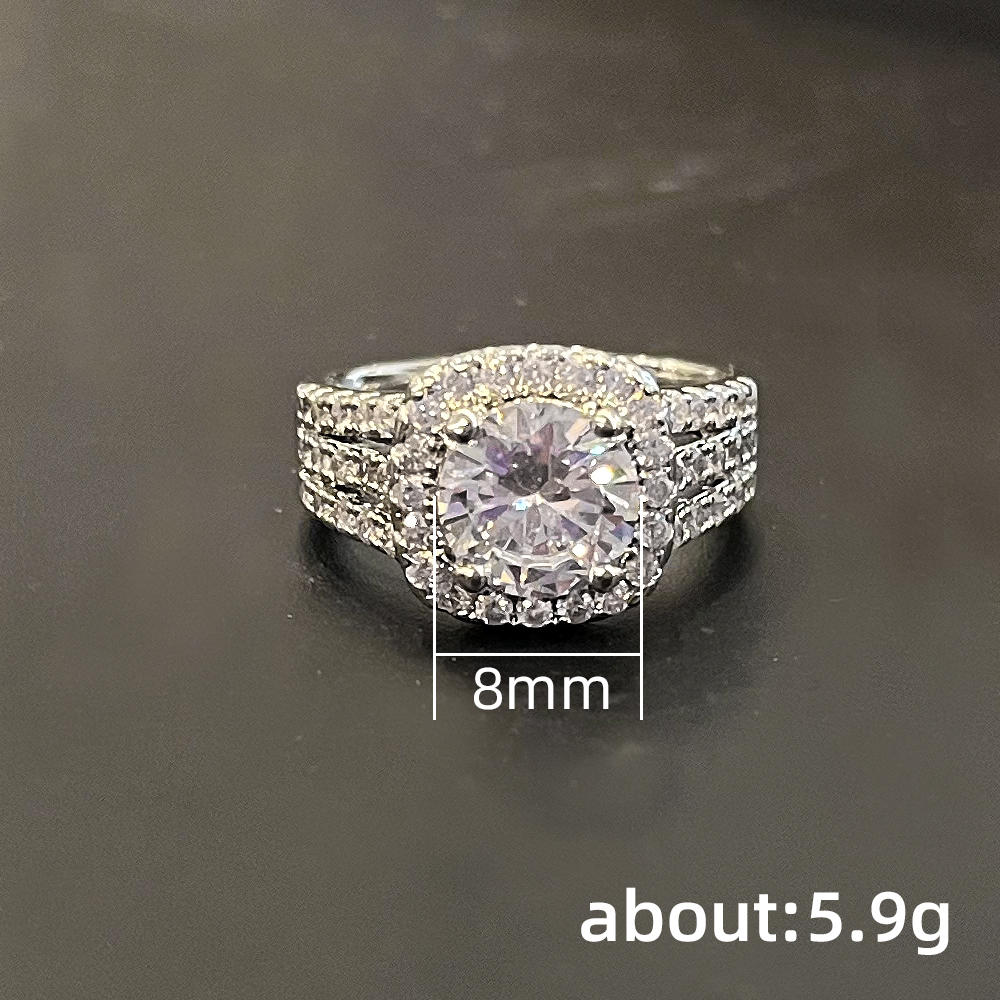 Huitan Trendy Luxe Paar Ringen Voor Mannen/Vrouwen Voorstel Engagement Wedding Bands Ringen 2022 Mode-sieraden