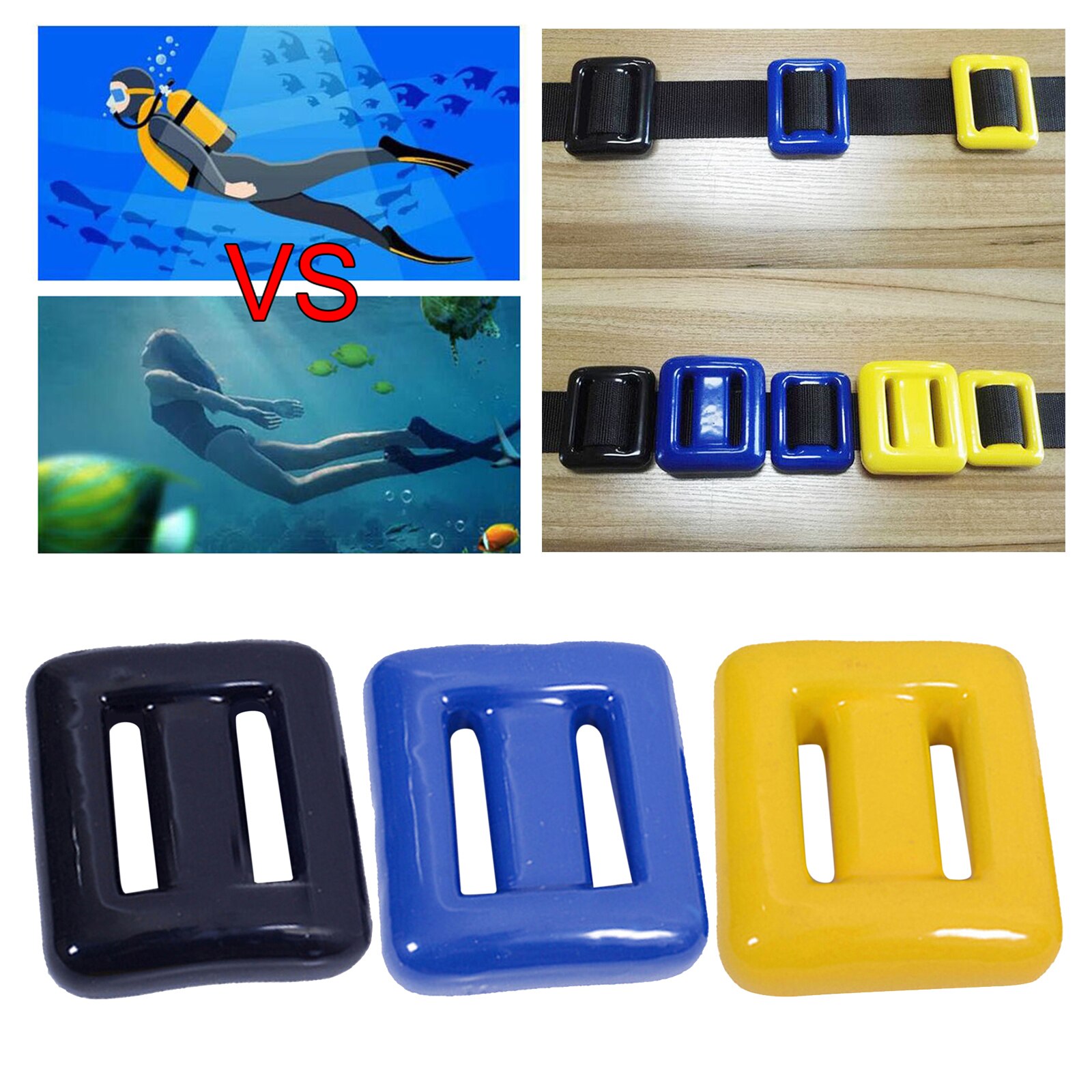 500 G/stk Scuba Lood Rubber Coated Contragewicht Snorkelen Zwemmen Sport Apparatuur