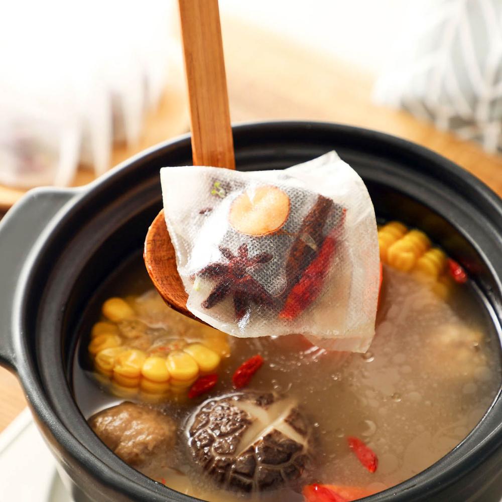 Sachet de thé filtre à épices jetable | 85 pièces, importé du japon, sachet filtre à thé vide, cuisson des aliments, sachet filtre à épices séparé