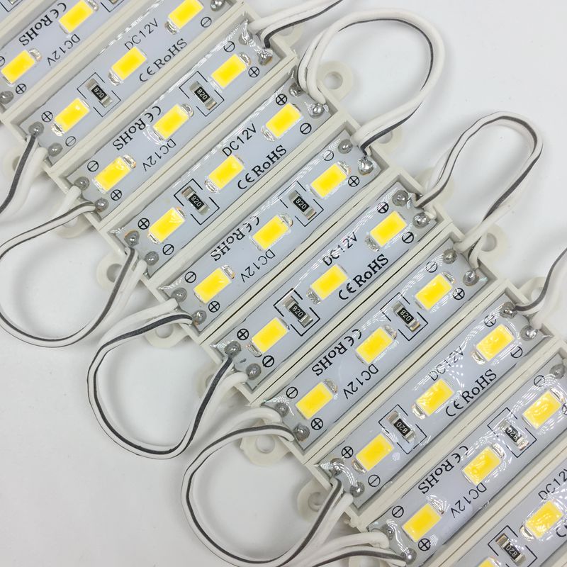 20PCS 5730 3 LED Module lighting for sign DC12V Waterproof superbright smd led modules Cool white / Warm white/Blue/Red color