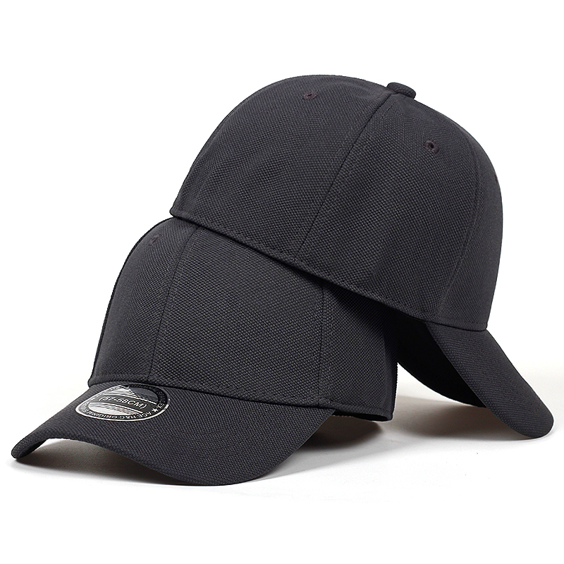 2025 Gorra de béisbol de para hombre, Gorras Snapback, Gorras para hombre, gorra completa cerrada, Gorras para mujer, gorra de camionero masculina de hueso: Gris oscuro