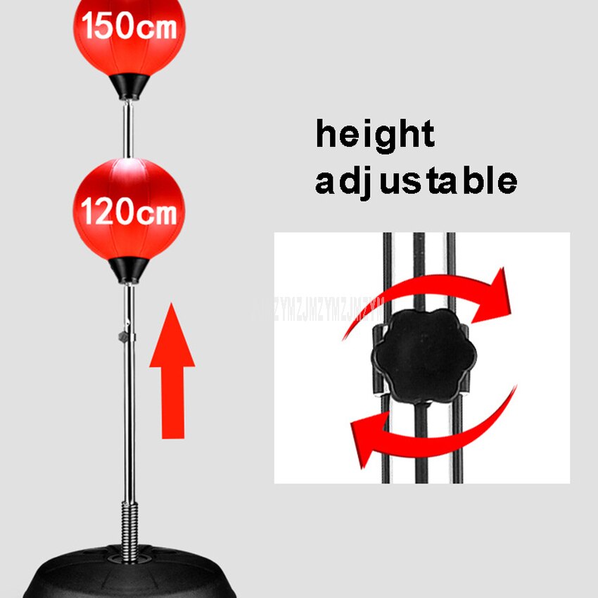 Vertical Floor Stand Boxing Speed Ball Training Reaction Target Steel Metal Boxing Training Fitness Equipment For Adult/Children