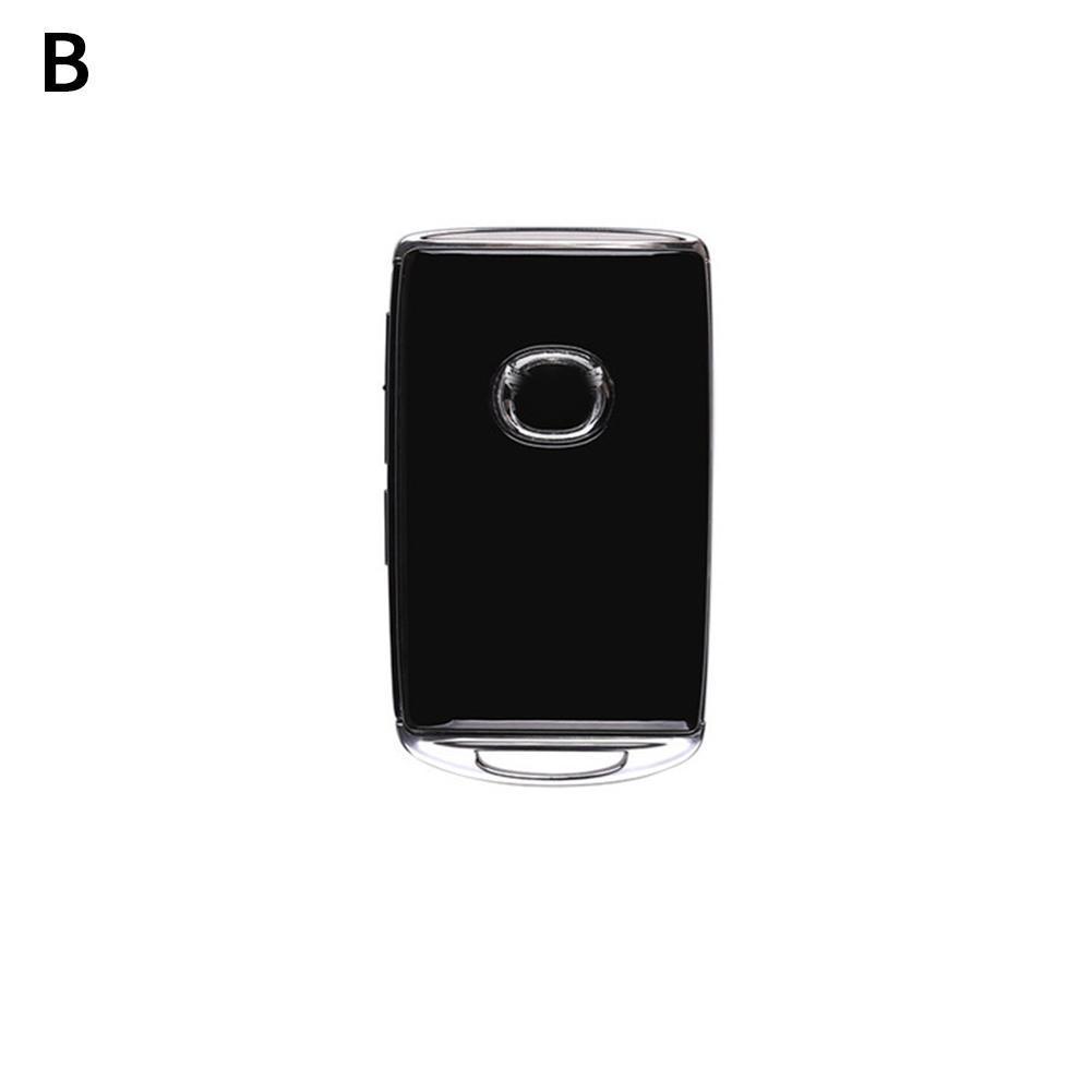 ABS Plastic Replacement Style Car Key Case Cover Protector Shell for Mazda 3 Axela BP CX-30 DM Accessories: WHITE