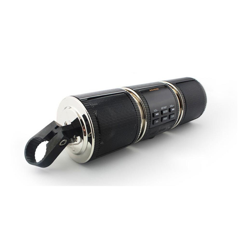 Waterproof Motorbike Audio Bluetooth Motorcycle Handlebar Radio Sub-woofer Dirt Bike With MP3 Player FM Radio