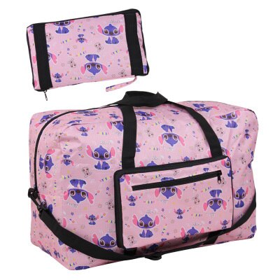 Cute Cartoon Piccolo Twin Stars My Melody Pieghevole Pieghevole Borsa Da Viaggio Trolley Delle Ragazze Delle Donne Tote Sacchetti di Duffle Bagaglio A Mano: 012